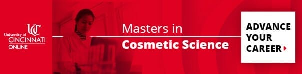 Banner Masters in Cosmetic science