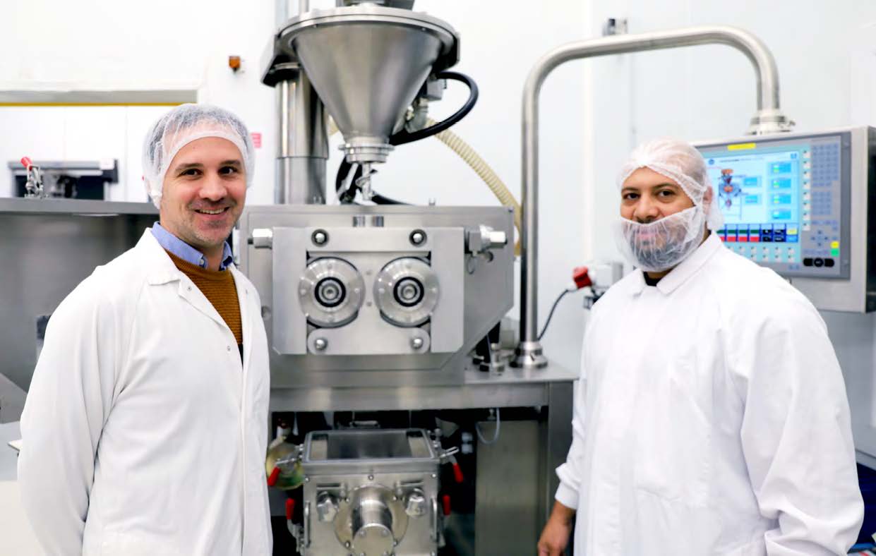 LESSONIA, powder expert, invests in a new dry granulationtechnology 1 Press Release LESSONIA invests in new dry granulation technology EN