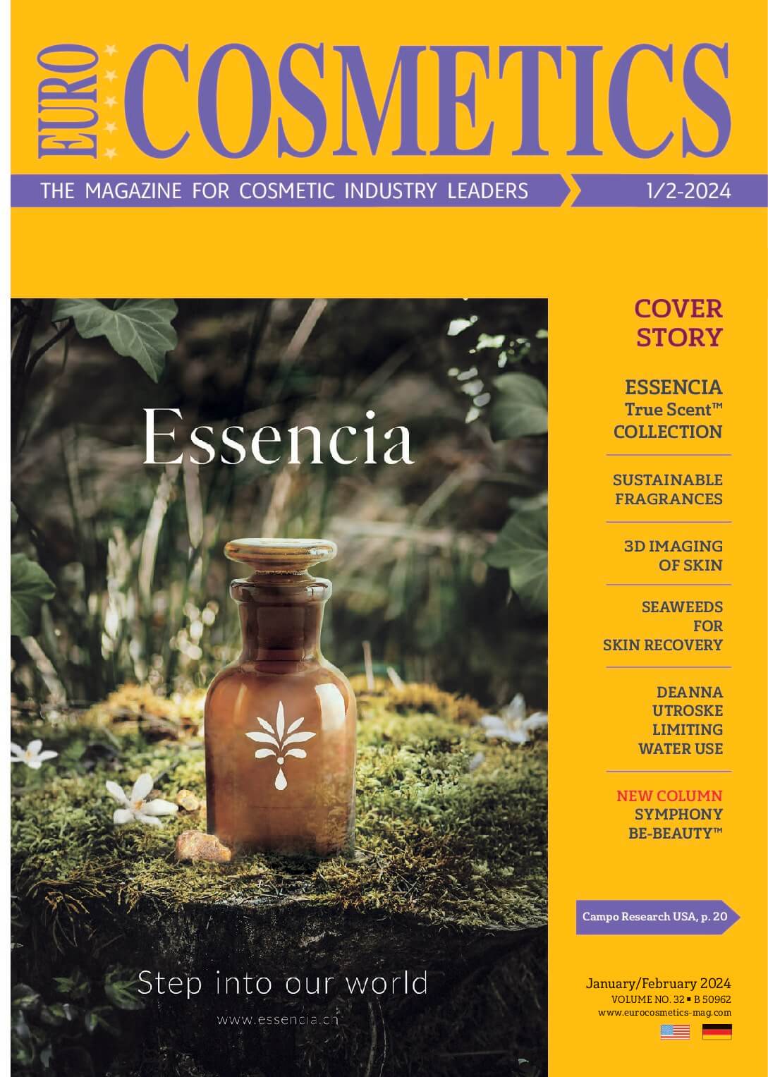 EURO COSMETICS Magazine • We Are Essencia • Essencia AG • Essencia AG