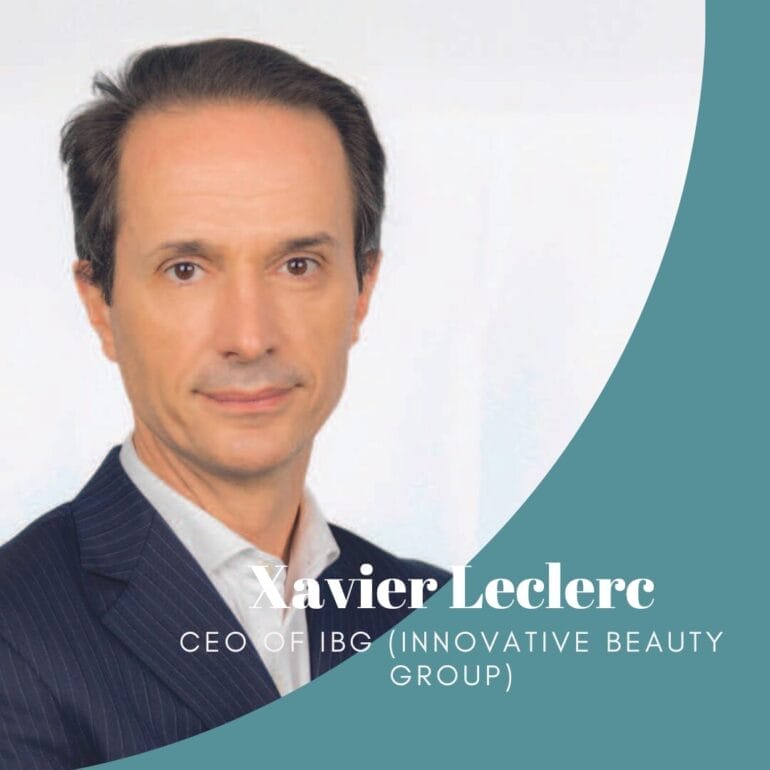 Euro Cosmetics Magazine - Xavier Leclerc, CEO of IBG (Innovative Beauty Group)