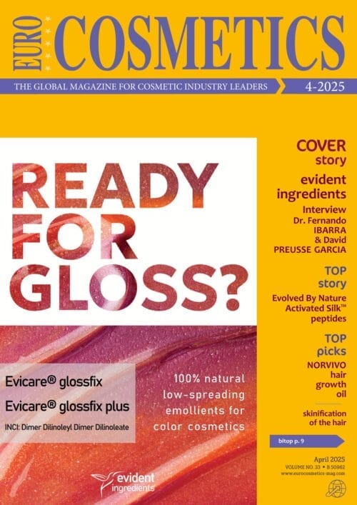 EURO COSMETICS Magazine • Ditch Old-School Ingredients. Choose Next-Gen Peptides • Evolved by Nature • Evolved by Nature