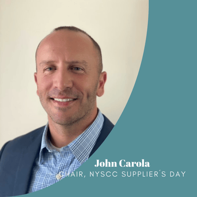Interview with John Carola Chair, NYSCC Suppliers’Day 2025 about the new location at the Javits Center and this year’s highlights with an exciting program