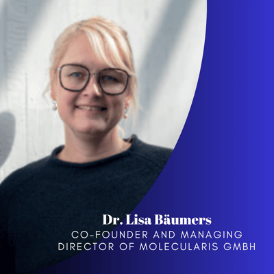 Interview with Dr. Lisa Bäumer, Co-founder and Managing Director of Molecularis GmbH